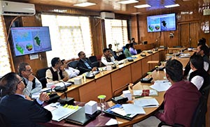 Scientists and forest officials at meeting of WHTA in Shimla on Sept 2, 2022