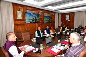 CM presides over HP cabinet meeting in Shimla 