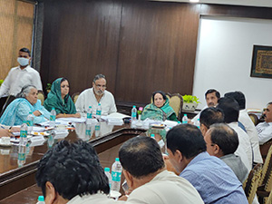 Congress election committee meeting in Delhi 