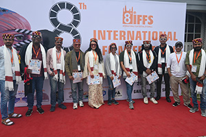 Film Makers on Red Carpet in Shimla 