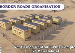 Hanle BRO Carbon Neutral Houses in Ladakh UT 