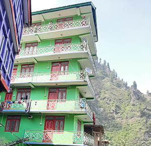 Malana hotel of local Smuggler  Froze  