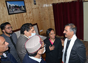 CM Sukhu in Dhalli children home 