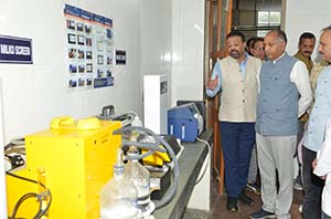 CM Jai Ram Thakur at Chakkar milk plant 