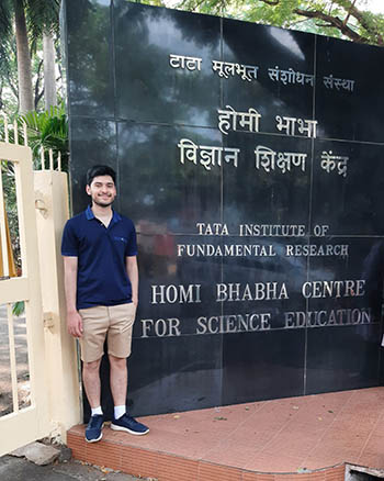 Abhay Bhardwaj  from JN Himachal at TIFR, Mumbai