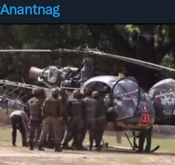 IndianArmyOfficersKilledInEncounterBeingArliftedByChopperInAnantnag