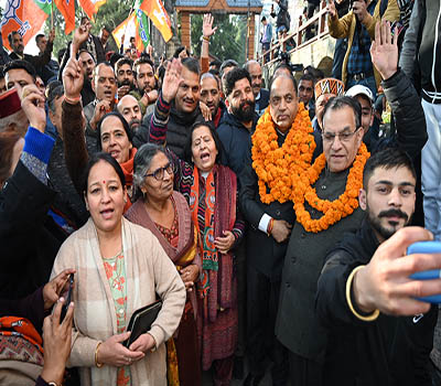 BJPcelebratesInShimla