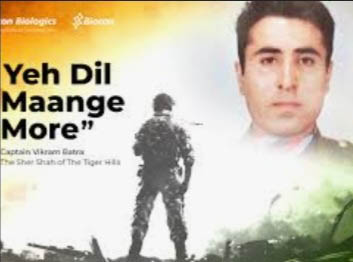 Capt Batra of Ye Dil Maange More, Kargil hero 