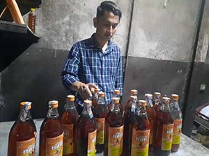 Illegal bottles seizure in Solan 