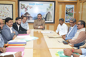 HP CM Sukhu presides over meeting on ethanol plant in Shimla 