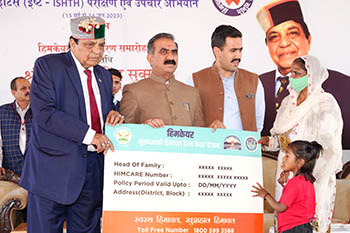 CM launches Himcare for Jail inmates in Shimla