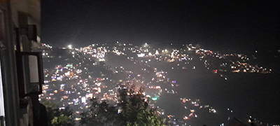 ShimlaCityatNightinDiwali