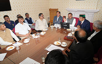 HP Doctors Meet CM Sukhu in Shimla 