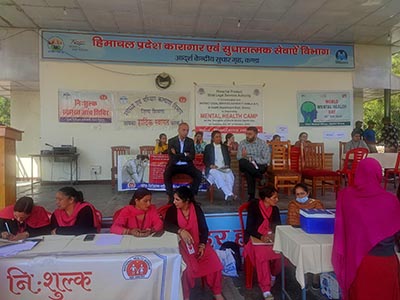 Mental Health camp in Himachal 