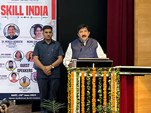 DCM Mukest at IIT Mandi conclave on skill India on June 25