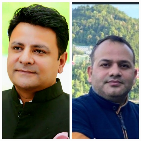 BJP Leaders Sudhir Sharma and Dr Janak Raj 