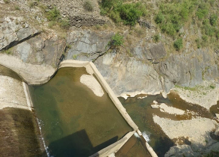 water source of Shimla from Ashwini Khad 