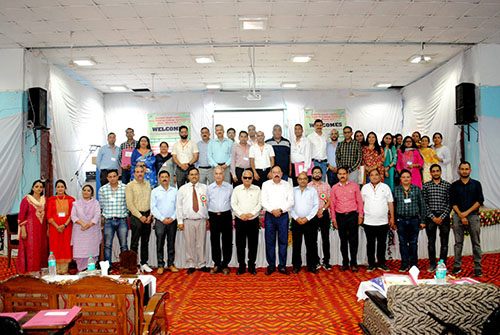 Delegates at Sarkaghat international conf on climate change  in Mandi district Himachal Pradesh 