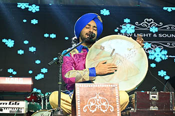sartaj Punjabi singer in shimla summer festival day 3 evening 
