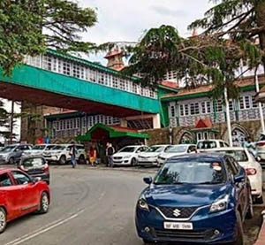 View of HP secretariat Shimla