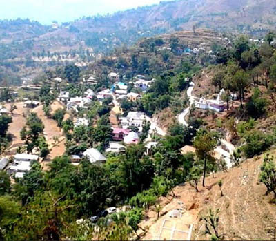 View of the Motla in Sihunta in Chamba district 