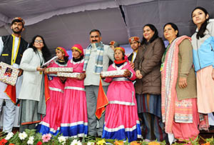 CM Sukhu at Hamirpur on Statehood Day 