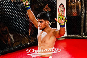 Sumit Kumar, an Indian Jiu Jitsu and MMA  champ  