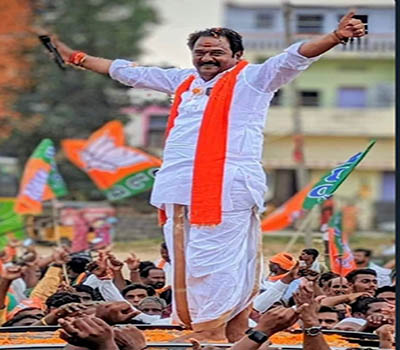 BJP TenlanganaCandidateWhoDefeatedCMKCR