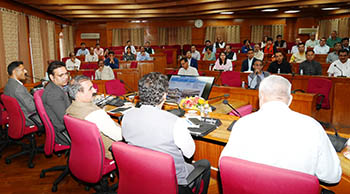 CM Sukhu presidings meeting on ADB tourism projects in Shimla 