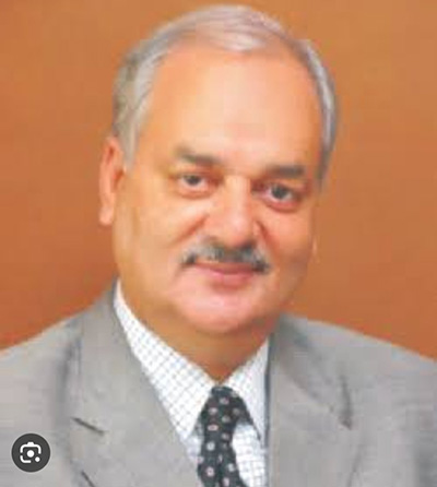 Dr Vijay Singh Thakur, ex-VC Dr YS Parmar Univ, Nauni Solan(Himachal Pradesh) 