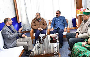 CM in meeting with power secretary in Delhi 