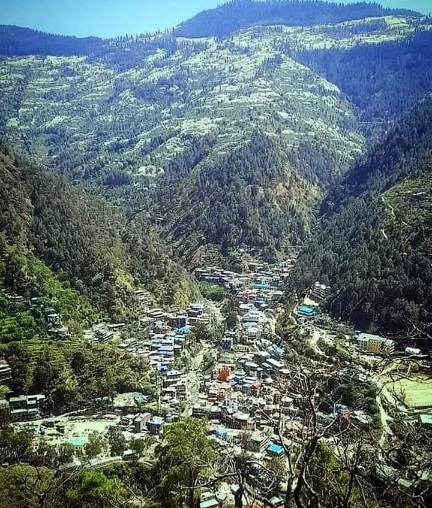 Scenic Anni Jaban Valley Kullu district 