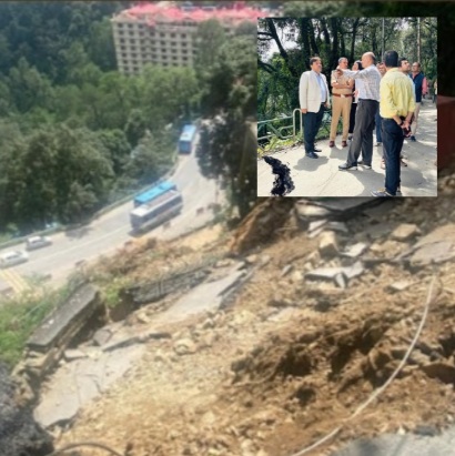 Baleuganj Landslide in Shimla 