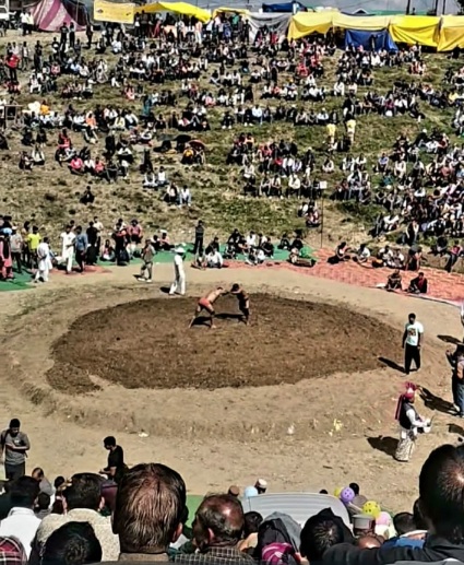 Chhinj Wrestling festival in Fagu Shimla 