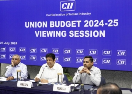 Cii leaders viewing budget session