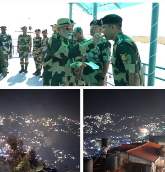 PM Modi Celebrates Diwali with soldiers in Kutch , View of Shimla 