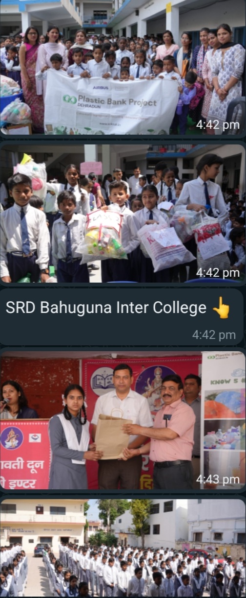NGOs, Schools Collect Plastic in Dehradun_himbumail