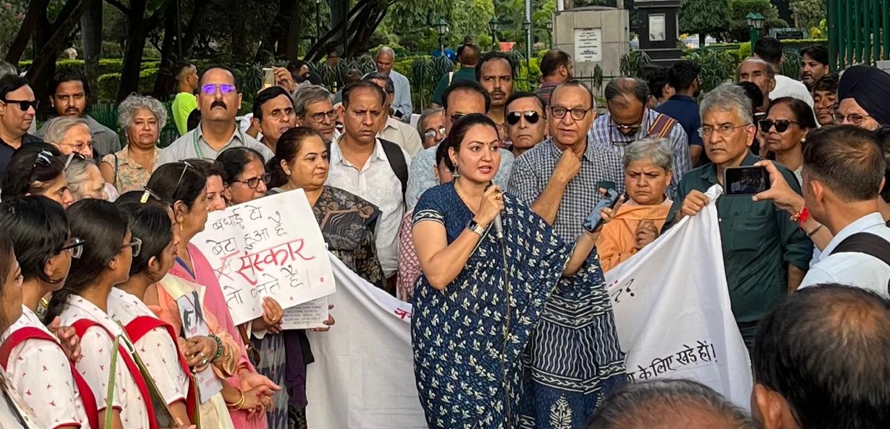 Dehradun Citizens Protest against crime against Women 