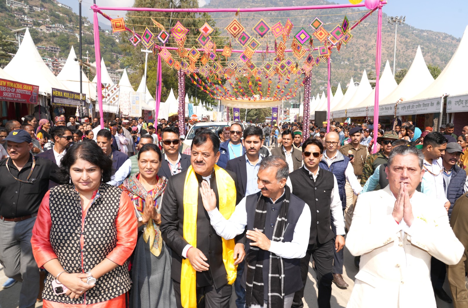 HPCM Sukhu in Kullu Dussehra 