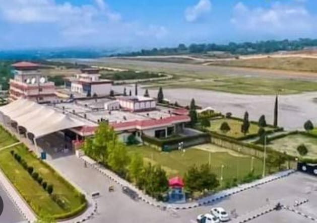 View of GaggalAirport_Himbumail_himachalPradesh