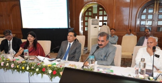 CM Sukhu at EXIM BANK meeting in Shimla_himbumail