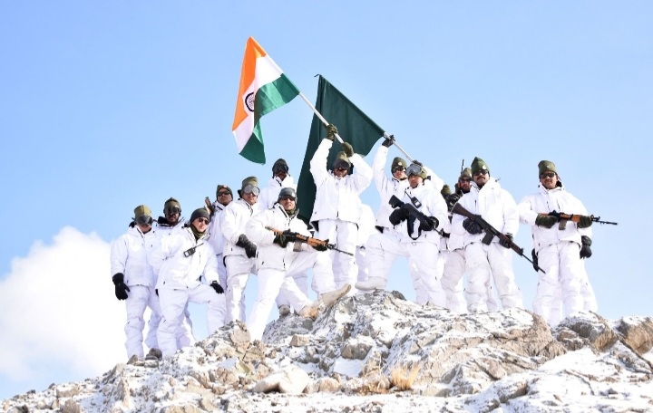 Bharat Joins ITBP Himveers  of Mighty Himalaya, Celebrating its Raising Day 