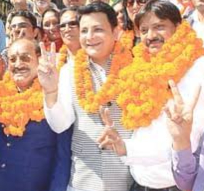 Sudhir Sharma and Jaggi in Dharamshala 