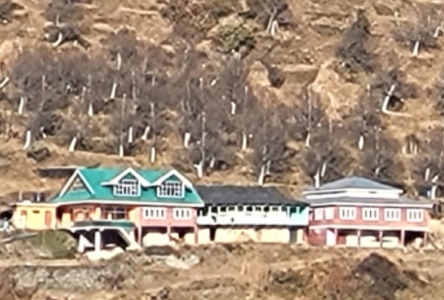 Three generations of Pahadi houses in Shimla district 