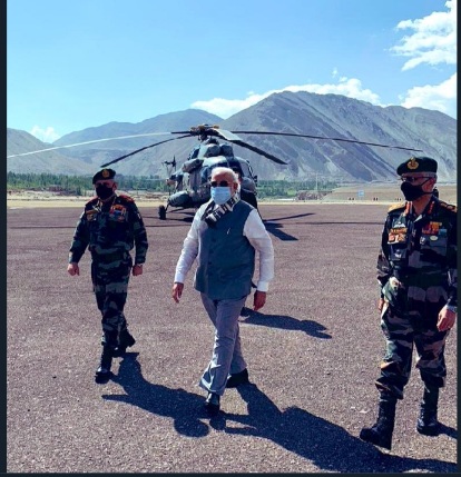 PM in Ladakh 