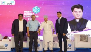 Indian Mobile Congress in New Delhi 