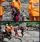 Rescue operation in Samej 