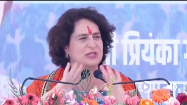 Priyanka Gandhi Vadra in Uttarakhand rally 