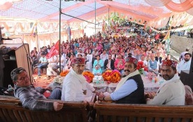 Vikramaditya Singh in Manali rally May 18, 2024