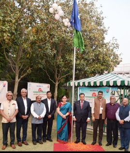 SJVN CMD unfulfilled it's flag on its raising day in Shimla 